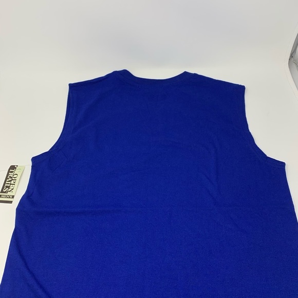 Open Trails Men’s Navy Tank Top - Picture 2 of 4